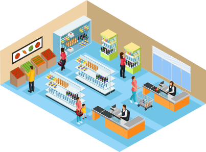 商業施設C社(ロードサイド店舗)