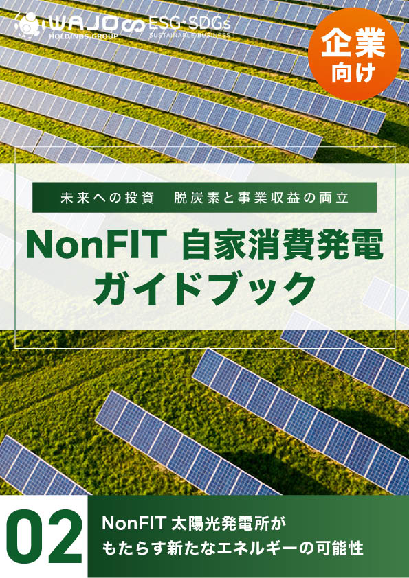 NonFIT太陽光発電所がもたらす新たなエネルギーの可能性